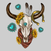 Western Cow Skull Premium Tee | Teevron