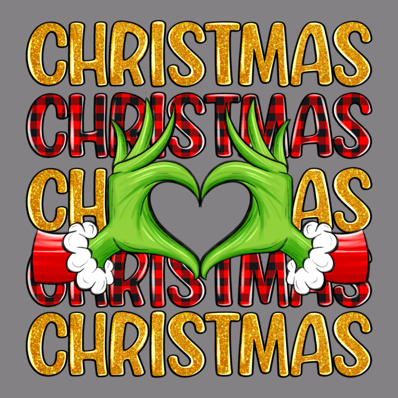 Christmas Grinch Heart Hands Heavyweight Hoodie by MaliasSmallBusiness | Teevron