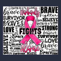 Breast Cancer Nobody Fights Alone Heavyweight Sweatshirt | Teevron
