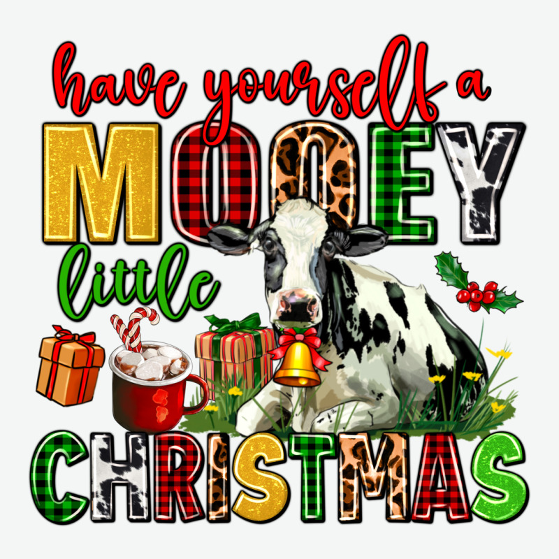 Have Yourself A Mooey Little Christmas Urban Heavy Tee by AdoDesignShop | Teevron