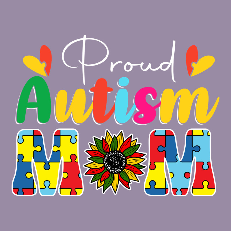 Proud Autism Mom Sunflower Classic Tee by CowhideDigitalArt | Teevron