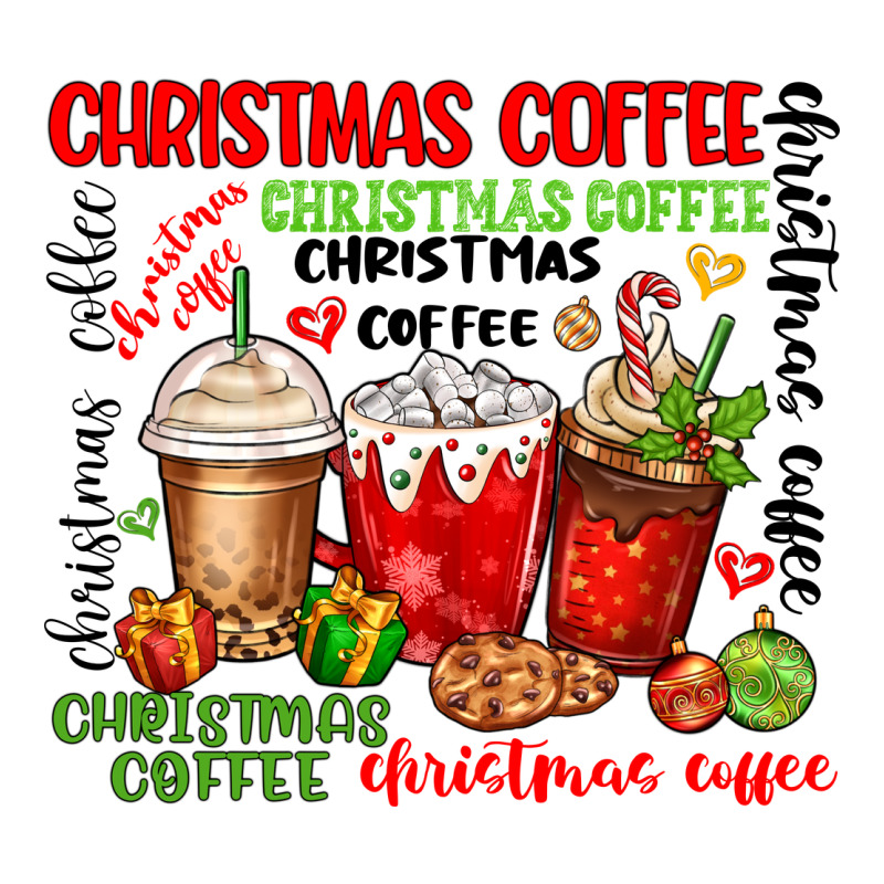 Christmas Coffee Heavyweight Hoodie by MaliasSmallBusiness | Teevron