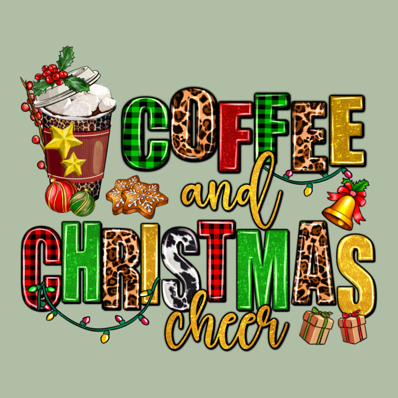Coffee And Christmas Cheer Urban Heavy Tee by AdoDesignShop | Teevron