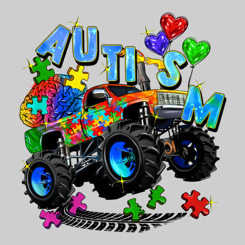 Monster Truck Autism Premium Tee by Zillion Design Studio | Teevron
