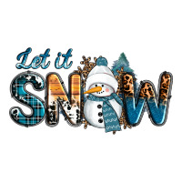 Let It Snow Snowman Premium Tee | Teevron