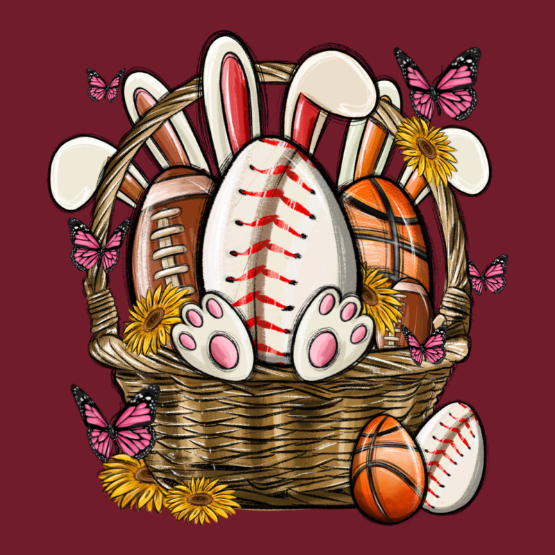 Easter Basket Sports Zipper Hoodie by MaliasSmallBusiness | Teevron