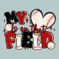 My Heart Is On That Field Baseball Heavy Core Tee | Teevron