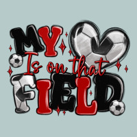 My Heart Is On That Field Soccer Heavy Core Tee | Teevron
