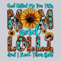God Gifted Me Two Titles Mom And Lolli  And I Rock Heavyweight Sweatshirt | Teevron