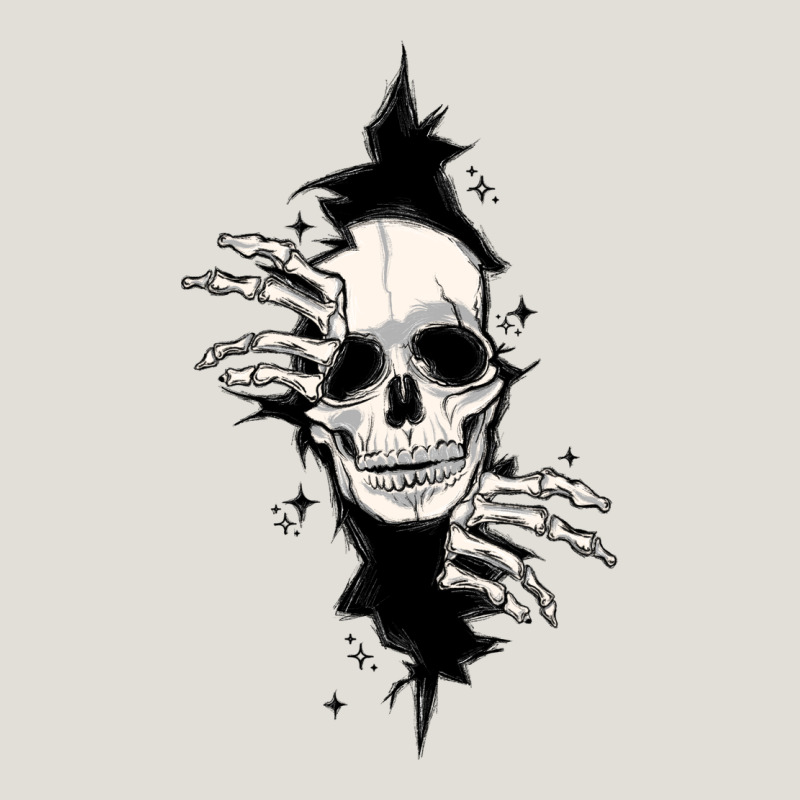 Skull In The Wall File Heavy Core Tee by MaliasSmallBusiness | Teevron