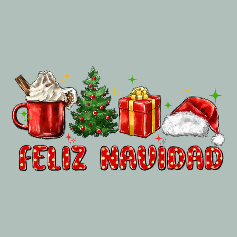 Feliz Navidad Heavyweight Hoodie by MaliasSmallBusiness | Teevron
