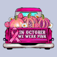 Truck In October We Wear Pink Long Sleeve Tee | Teevron