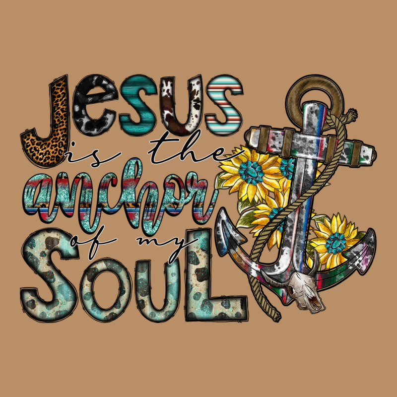 Jesus Is The Anchor Of My Soul Vintage Hoodie by SublimationCraftShop | Teevron