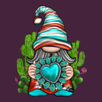 Western Gnome With Turquoise Gemstone Premium Tee | Teevron