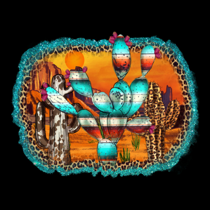 Western Cactus Ladies Tee by AdoDesignShop | Teevron