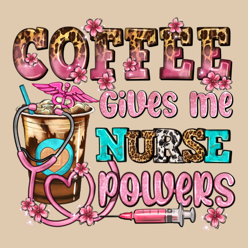 Coffee Gives Me Nurse Power Heavyweight Sweatshirt by AdoDesignShop | Teevron