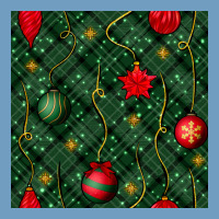 Christmas Ornaments Seamless  Pattern Urban Heavy Tee | Teevron
