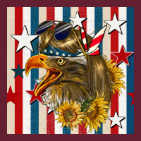 Mullet Eagle Seamless Pattern Classic Tee | Teevron