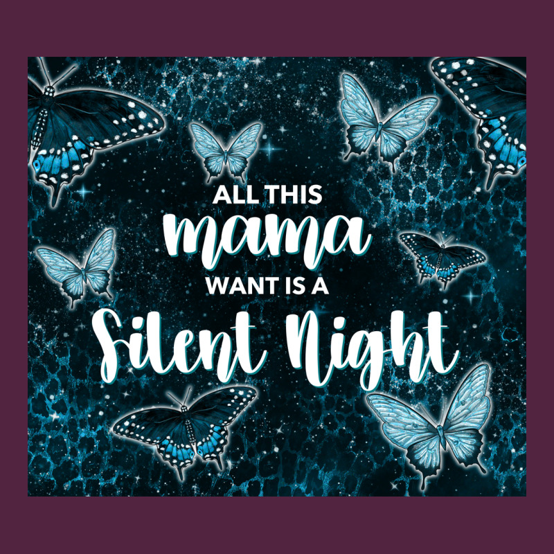 All This Mama Want Is A Silent Night Urban Hoodie by TumblerDesignByShophia | Teevron