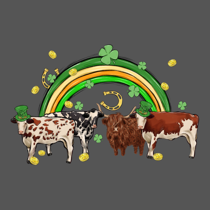 Cow St Patrick Days Zipper Hoodie by MaliasSmallBusiness | Teevron