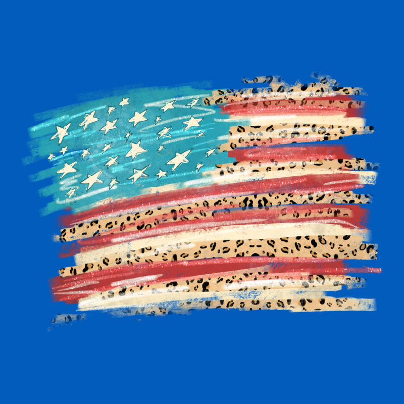 American Flag With Leopard Urban Hoodie by HowdyJamesFarm | Teevron