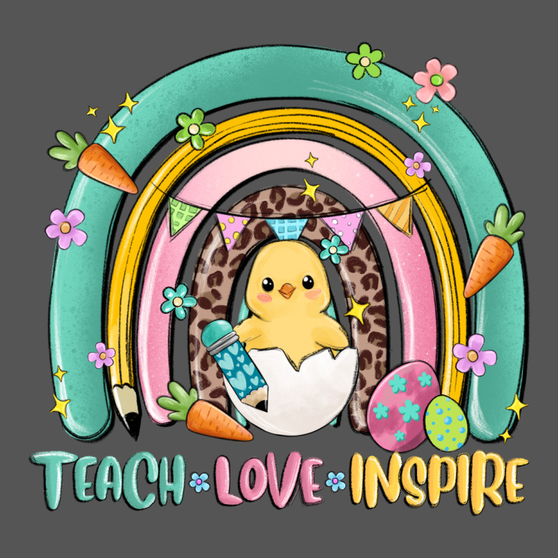 Teach Love Inspire Rainbow Zipper Hoodie by MaliasSmallBusiness | Teevron