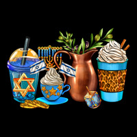 Hannukah Coffee Cups Heavyweight Sweatshirt | Teevron