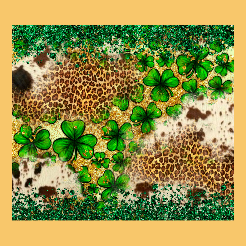 St. Patrick's Day Shamrock Tumbler St. Patricks Vintage Hoodie by Neo Western | Teevron