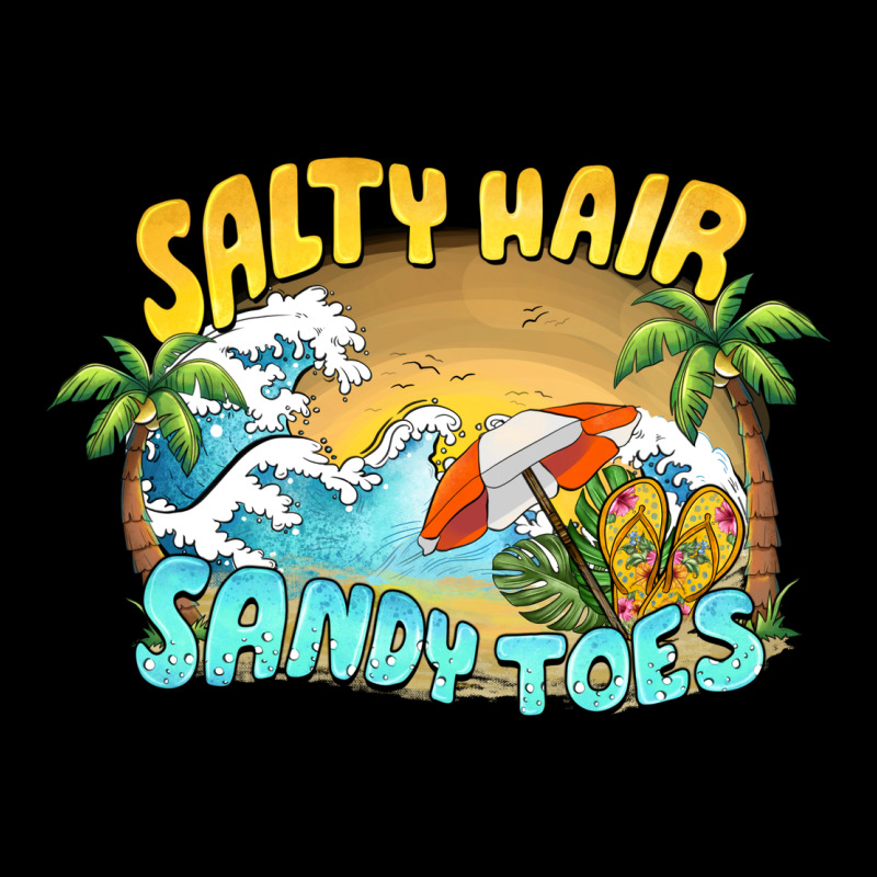 Salty Hair Sandy Toes Summer Premium Tee by BarkalooDesign | Teevron