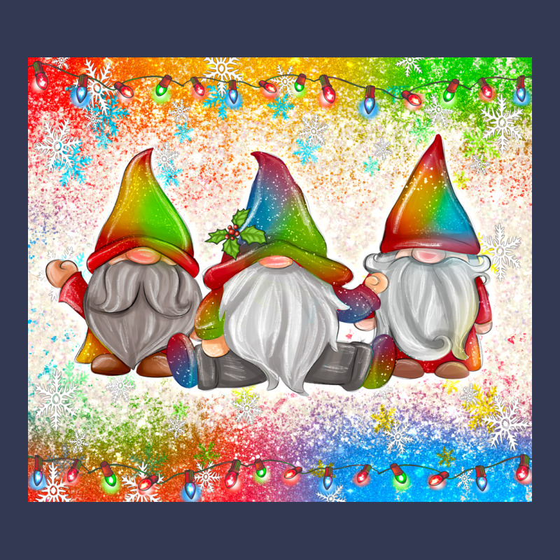 Christmas Lights Gnome Heavyweight Hoodie by MaliasSmallBusiness | Teevron