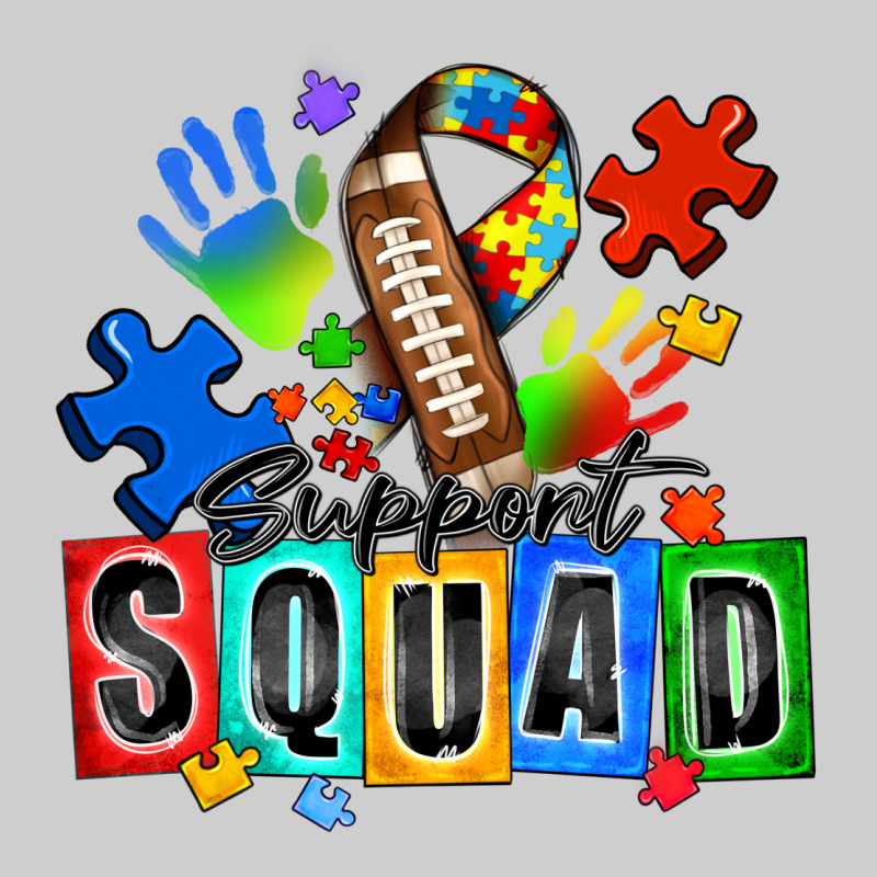 American Football Support Squad Autism Premium Tee by Zillion Design Studio | Teevron