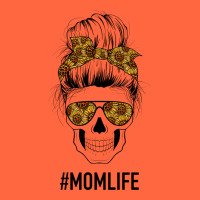 Sunflower Mom Skull Premium Hoodie | Teevron
