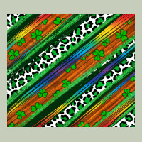 St Patricks Day Leopard Rainbow Long Sleeve Tee | Teevron