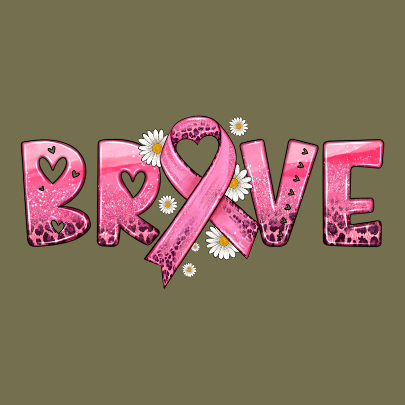 Brave With Ribbon Vintage Hoodie by HRA Design Shop | Teevron