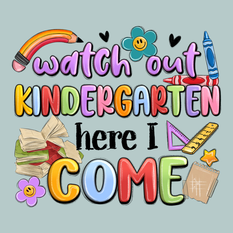 Watch Out Kindergarten Here I Come Heavy Core Tee by MaliasSmallBusiness | Teevron