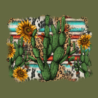 Serape Sunflowers Cactus Long Sleeve Tee | Teevron