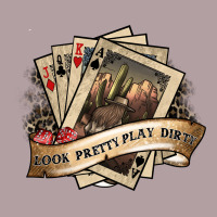 Look Pretty Play Dirty Vintage Hoodie | Teevron