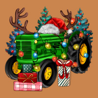 Farm Tractor Christmas Heavyweight Hoodie | Teevron