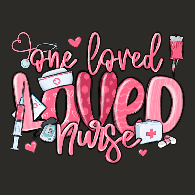 One Loved Nurse Valentine's Day Heavy Core Tee by MaliasSmallBusiness | Teevron