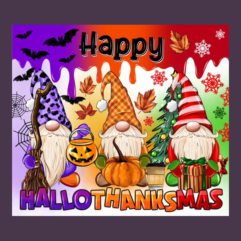 Happy Hallothanksmas Gnomies Heavyweight Hoodie by MaliasSmallBusiness | Teevron