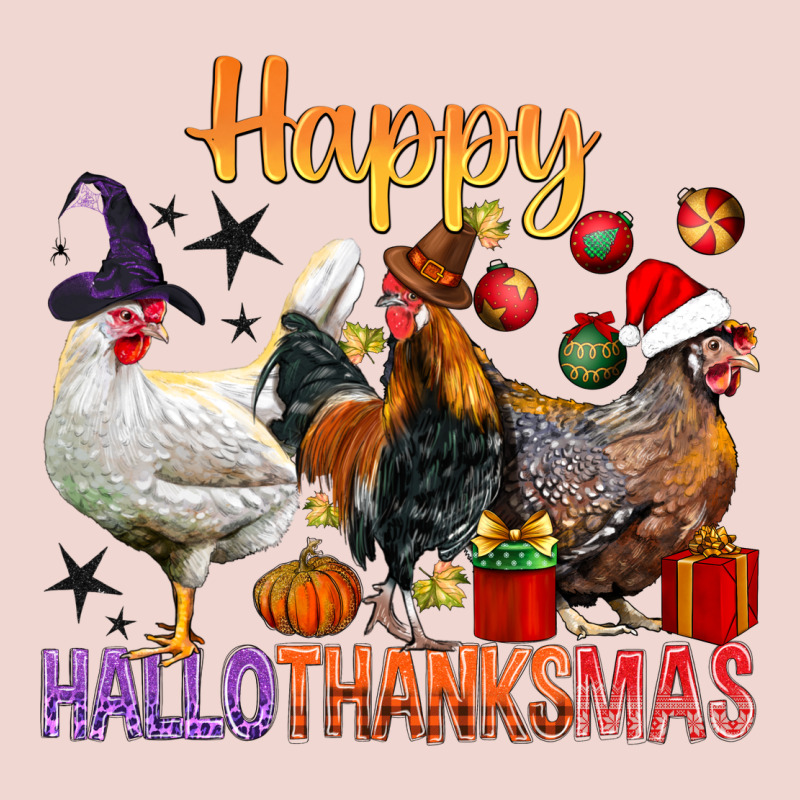 Happy Hallothanksmas Chick Premium Sweatshirt by BundleAndBundleShop | Teevron