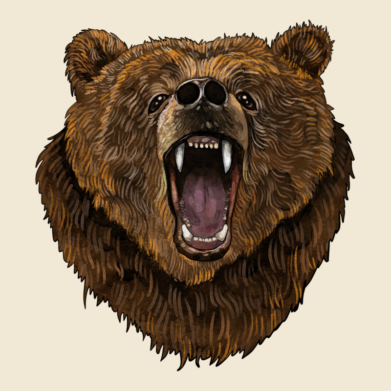 Bear Head Premium Tee by BarkalooDesign | Teevron
