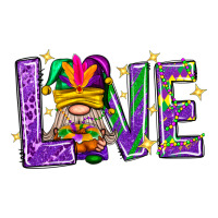 Mardi Gras Love With Gnome Premium Sweatshirt | Teevron