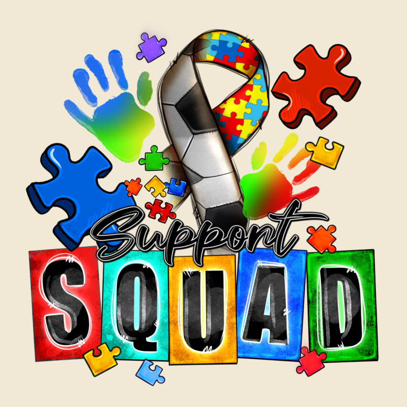 Soccer Support Squad Autism Premium Tee by Zillion Design Studio | Teevron