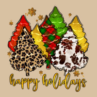 Happy Holidays With Christmas Tree Heavyweight Hoodie | Teevron