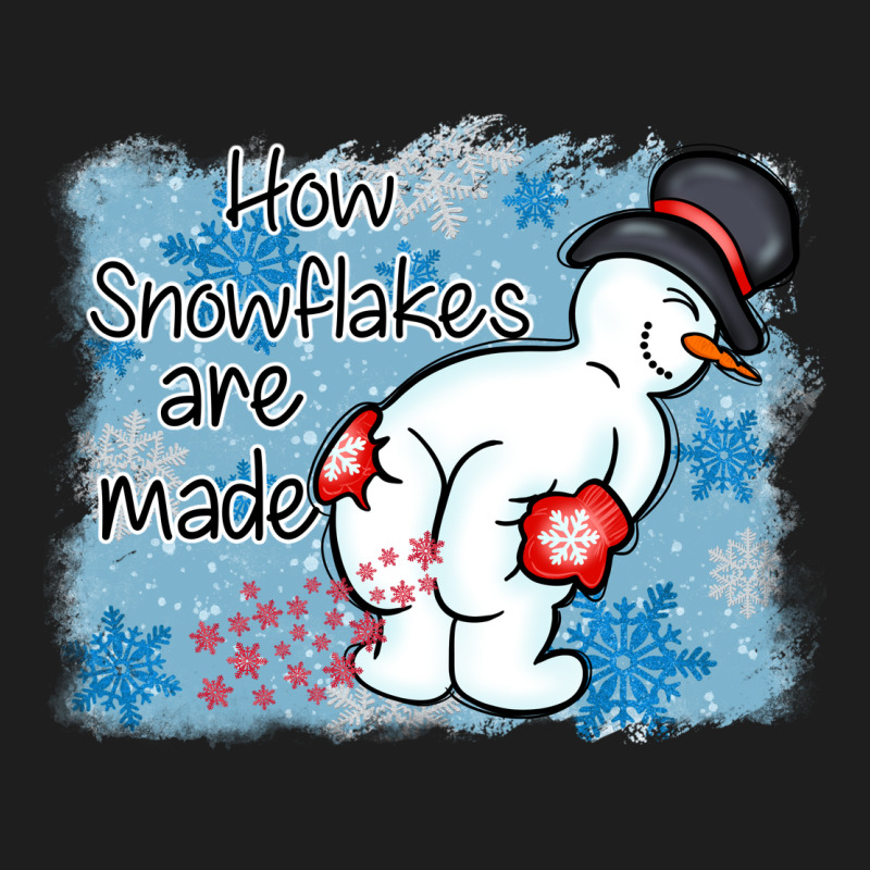 How Snowflakes Are Made Winter Christmas Heavyweight Hoodie by MaliasSmallBusiness | Teevron