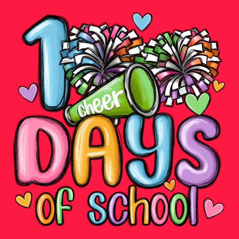 100 Days Of School Cheer Zipper Hoodie by MaliasSmallBusiness | Teevron