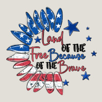 Land Of The Free Because Of The Brave Heavy Core Tee | Teevron