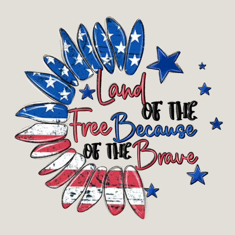Land Of The Free Because Of The Brave Heavy Core Tee by MaliasSmallBusiness | Teevron