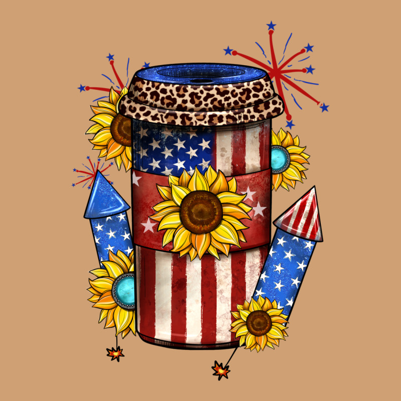 4th Of July Coffee Cup Vintage Tee by JahusDesignShop | Teevron